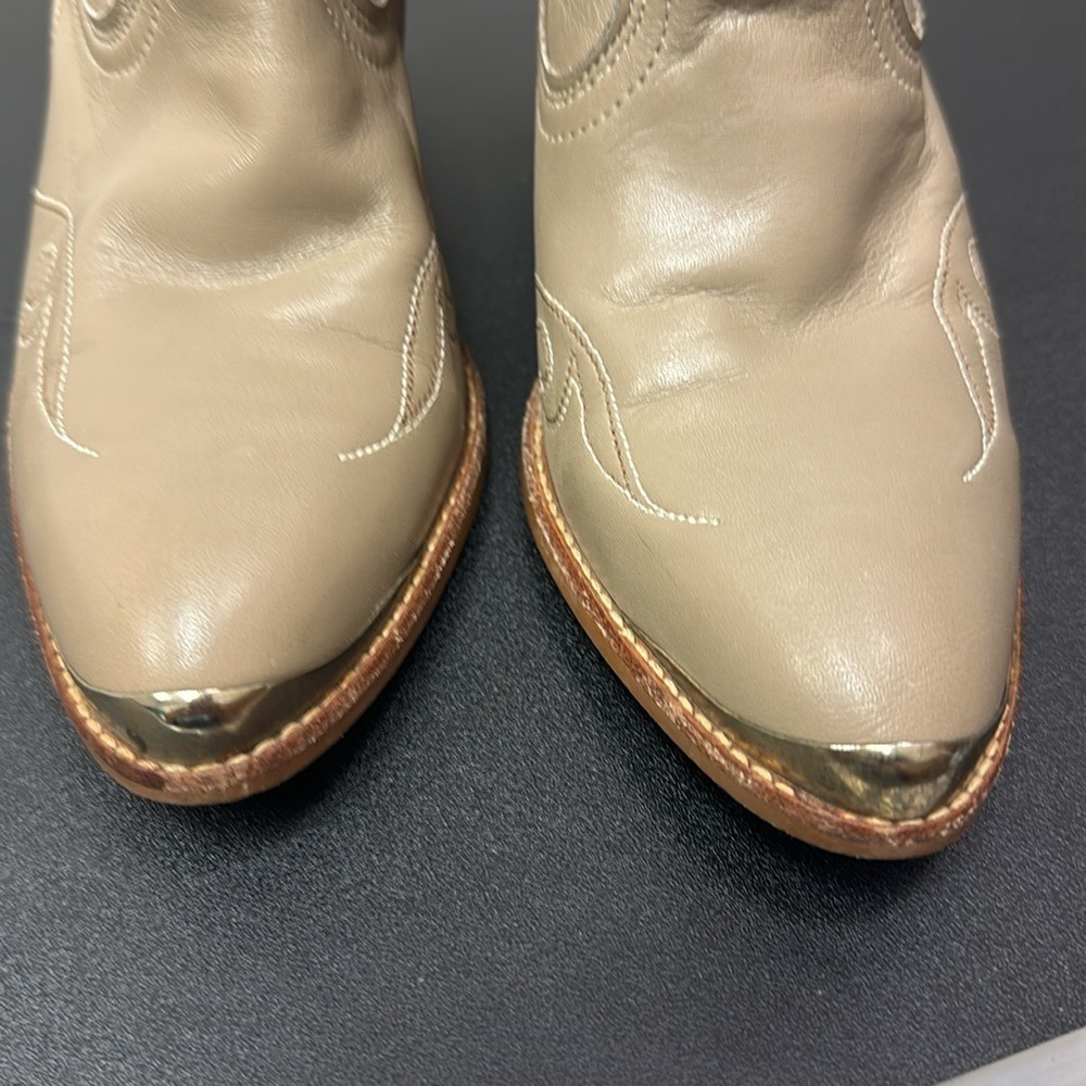 Vintage women’s Acme genuine leather pointed toe embroidered boots size 6M - Picture 11 of 11
